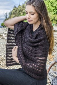 Knitting Patterns Galore - Simply Shimmering Stole