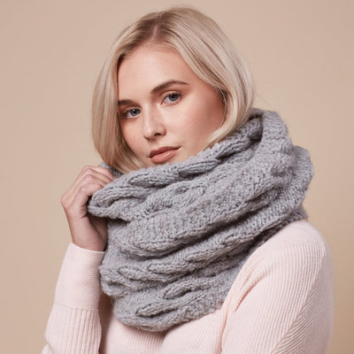 Knitting Patterns Galore - Cabled Scarf