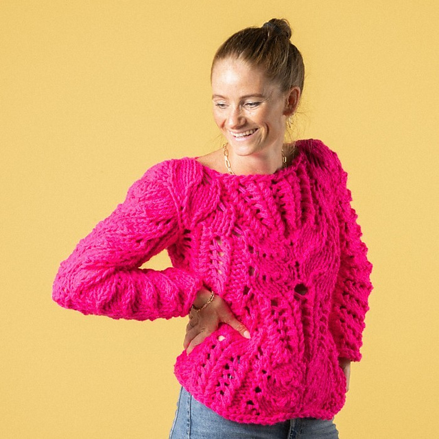 Knitting Patterns Galore - Athena Sweater