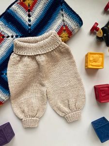 Fern Knit Pants - Dune – Hank Knitwear