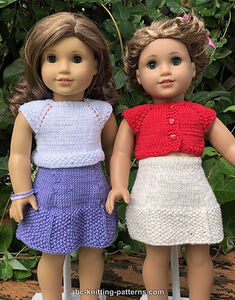Knitting Patterns Galore - Doll Clothes: 209 Free Patterns