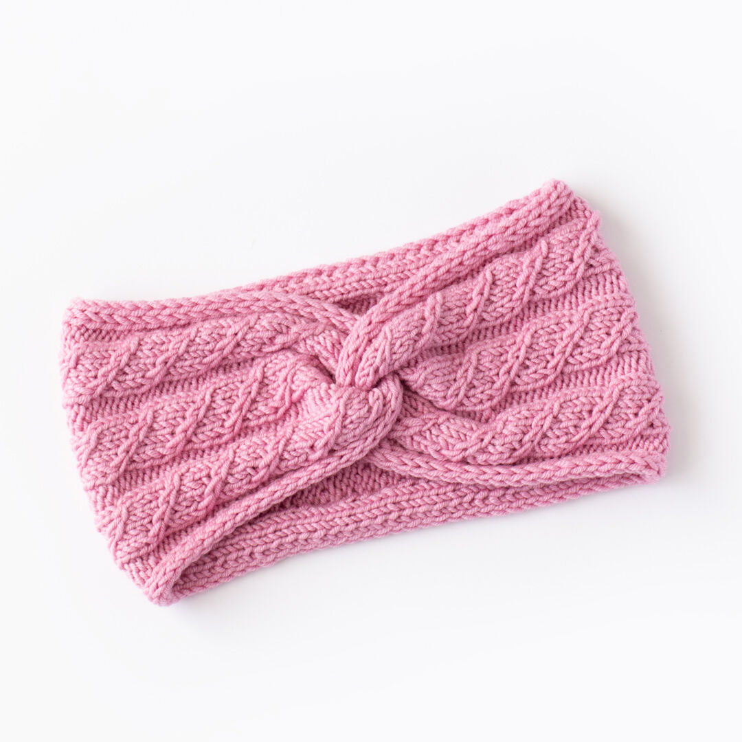 Knitting Patterns Galore - Cotton Candy Headband