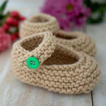 Maryjane Baby Booties