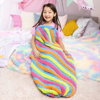 Rainbow Swirl Snuggle Sack