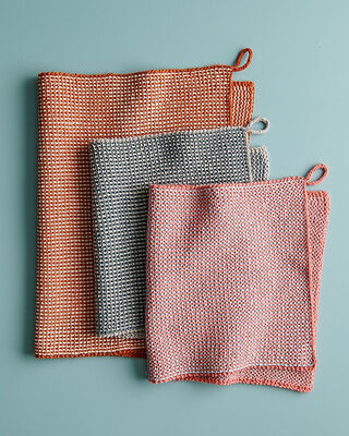 Slipped Seed Stitch Hand Towel