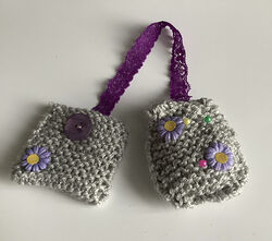 Button Bag and Pincushion