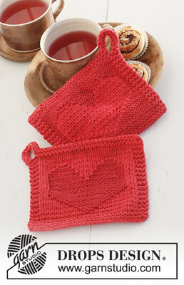 Heart of the Morning Potholders