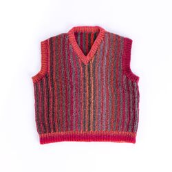 Sideways Stripes Vest