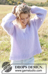 Spring Iris Sweater