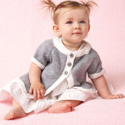 Top Down Cardigan For Child/Kids