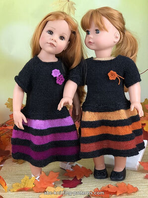 Three-Tier Skirt Doll Dress for 18-inch Doll