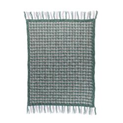 Lofty Houndstooth Blanket