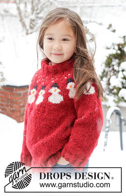 Snowman Magic Sweater for Girls