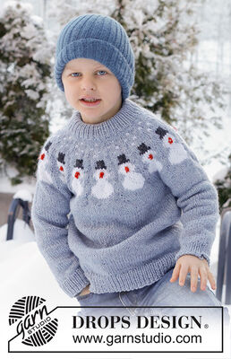 Snowman Magic Sweater for Boys