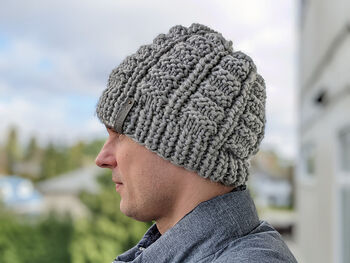 Chunky Men's Slouchy Hat