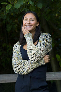 Lace and Seed Stitch Shrug