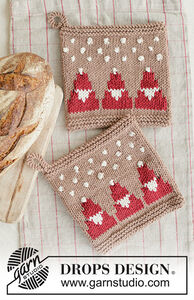 Snowy Claus Potholders