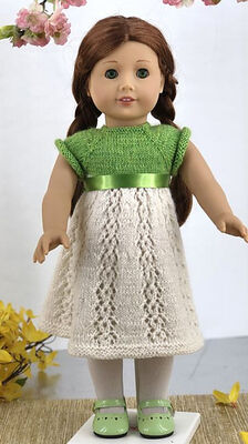 Spring Blossom Dress for 18-inch Dolls