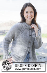 Silver Petunia Cardigan