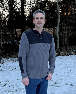 Men's Henley Sweater