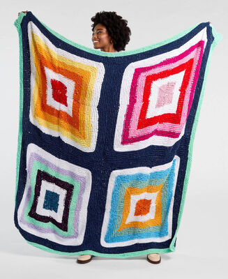 Kaleidoscope Corners Blanket