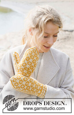 Dandelion Field Mittens