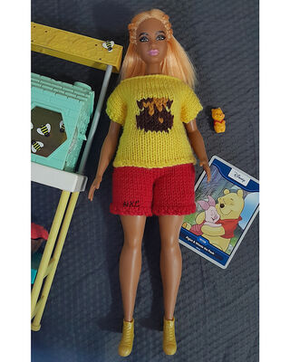 Sweet Honey Shirt for 12-inch Doll