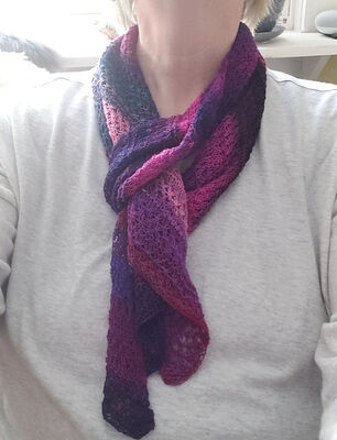 Plum Pudding Scarf