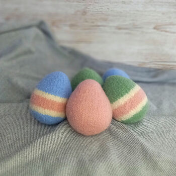 Felted Eggs Easter Decorations