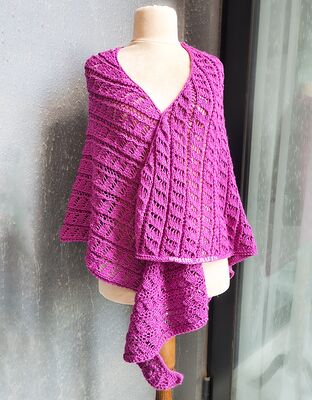 Berry Breeze Shawl