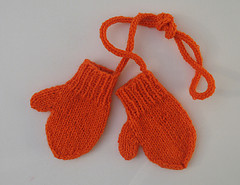 Knitting Patterns Galore Toddler Mittens On A String