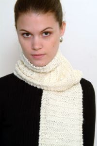 Knitting Patterns Galore - ENCORE WORSTED Beginner’s Scarves