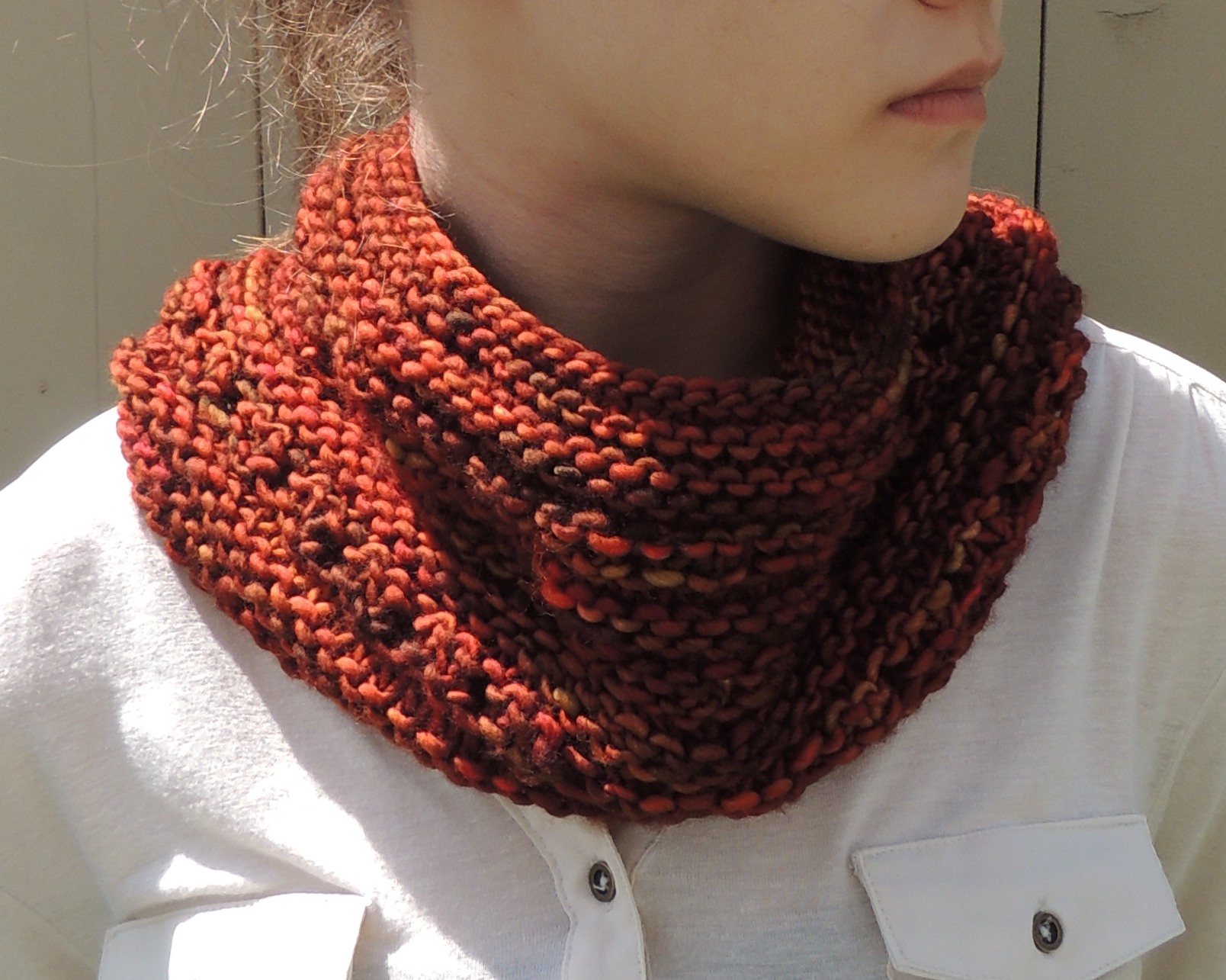 Free Knitting Pattern For Cowl Scarf