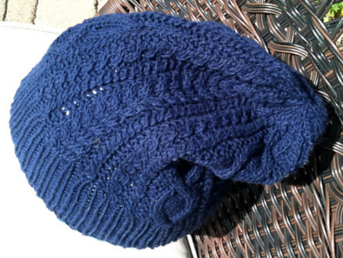 Knitting Patterns Galore - Stash Couture Cabled Hat