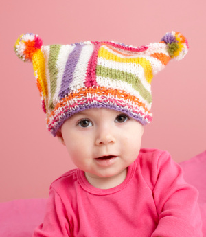 Knitting Patterns Galore - Multi-Directional Hat