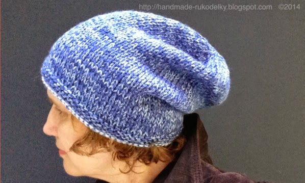 Knitting Patterns Galore - Simple Beanie Hat